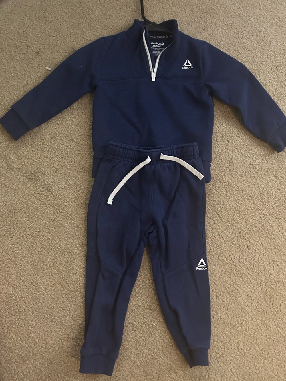 3T Navy Reebok Matching Set